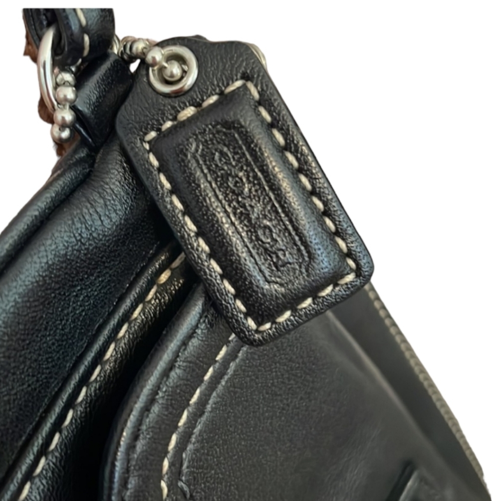 Coach Leather Wristlet